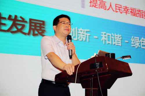 九牧董事長(zhǎng)林孝發(fā)演講