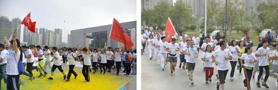 紀念紅軍長征，嘉寶莉漆公益彩跑撫州舉行