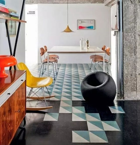 百搭生活 木地板與瓷磚混合搭配營造靚麗家居風景 百搭生活 木地板與瓷磚混合搭配營造靚麗家居風景