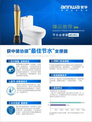 解決水資源浪費刻不容緩 安華啟動智能衛浴“節水時代” 解決水資源浪費刻不容緩 安華啟動智能衛浴“節水時代”