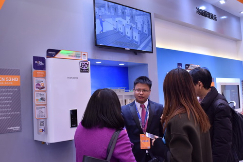 大放光彩！慶東納碧安攜多款壁掛爐新品現身AWE2018