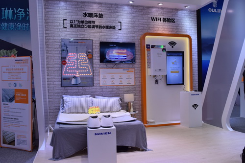 大放光彩！慶東納碧安攜多款壁掛爐新品現身AWE2018