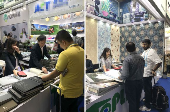 壁紙品牌大事記|特普麗閃耀2018春季中國進出口商品交易 壁紙品牌大事記|特普麗閃耀2018春季中國進出口商品交易