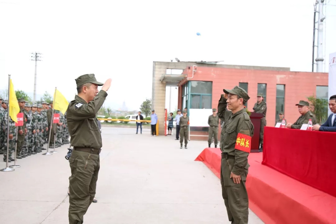 品牌大事|2018年明堂紅木軍訓活動在總部落下帷幕 品牌大事|2018年明堂紅木軍訓活動在總部落下帷幕