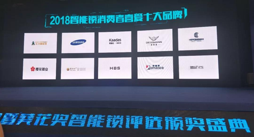 品牌榮譽|羅曼斯智能鎖斬獲行業“奧斯卡”兩項大獎！