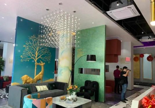 祝賀瓦科藝術涂料順德體驗館的盛大開業！