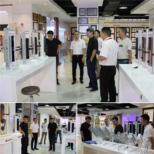 中國五金制品協會、中國日用五金技術開發中心領導蒞臨櫻花智能鎖考察 中國五金制品協會、中國日用五金技術開發中心領導蒞臨櫻花智能鎖考察